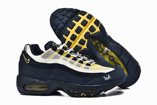(image for) Nike Air Max 95 Navy Yellow Men's Shoes-59
